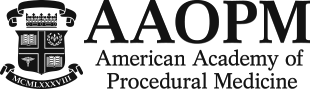 American Academy of Procedural Medicine (AAOPM) logo